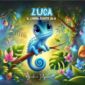 Luca è un camaleonte che resta sempre blu mentre gli altri cambiano colore. Una storia sulla bellezza di essere diversi e sul coraggio di accettarsi.