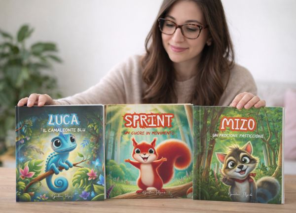 Collana Ali Invisibili libri illustrati per bambini neurodivergenti