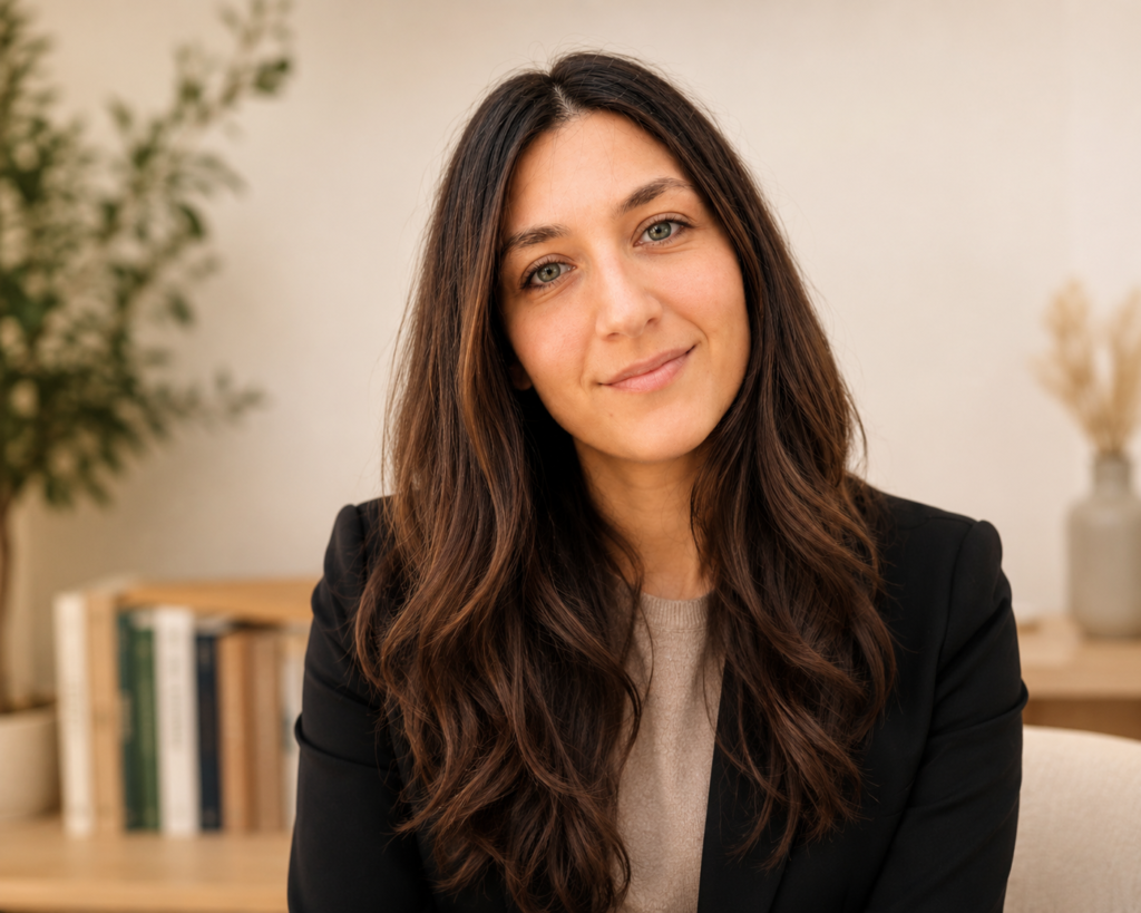 Ritratto di Giustina Falgiano, ideatrice del Metodo Falgiano® e del Profilo Unico™